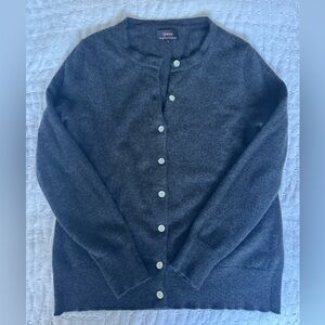 Quince Women's Charcoal Cardigan